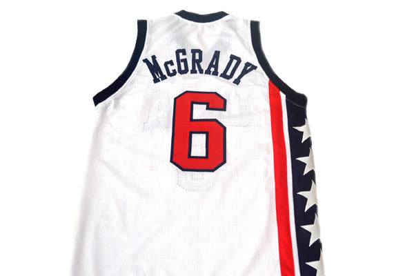 Tracy McGrady #6 Team USA New Basketball Jersey White