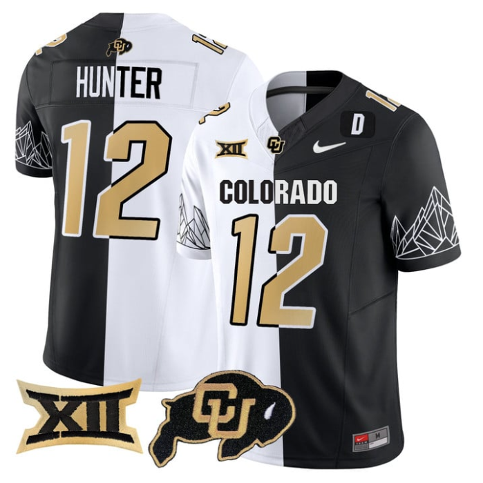 Travis Hunter Jersey #12 Colorado Buffaloes 2025 Limited V2 Stitched Stripeout