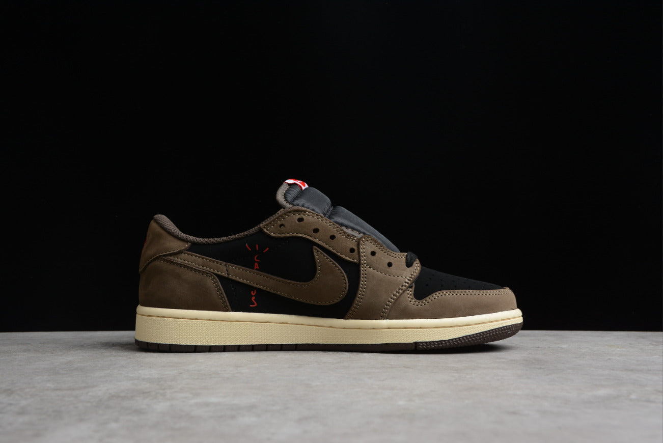 Travis Scott X Air Jordan 1 Low 'Dark Mocha'