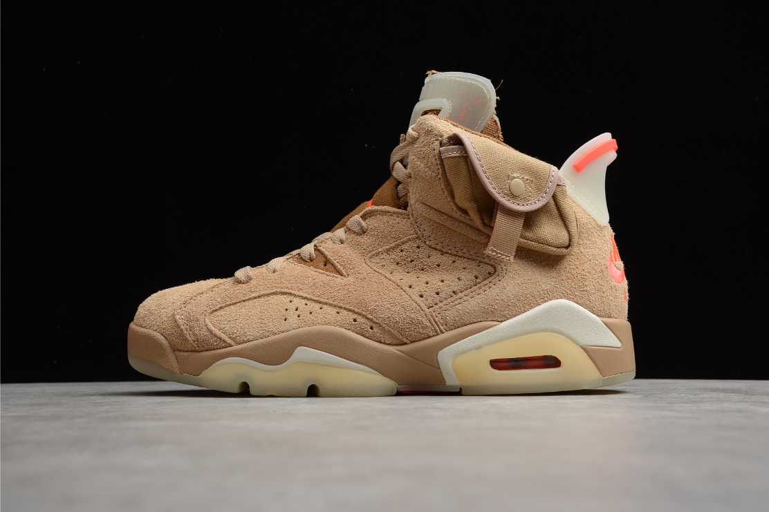 Travis Scott X Air Jordan 6 Retro 'British Khaki'