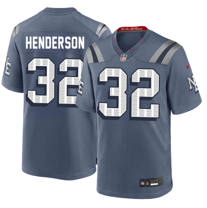 TreVeyon Henderson Jersey #32 F.U.S.E. Football Limited Rivalry Series Stitched