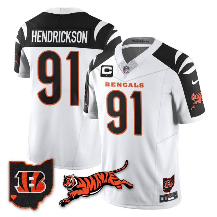 Trey Hendrickson Jersey #91 Vapor 2025 F.U.S.E. Limited All Stitched
