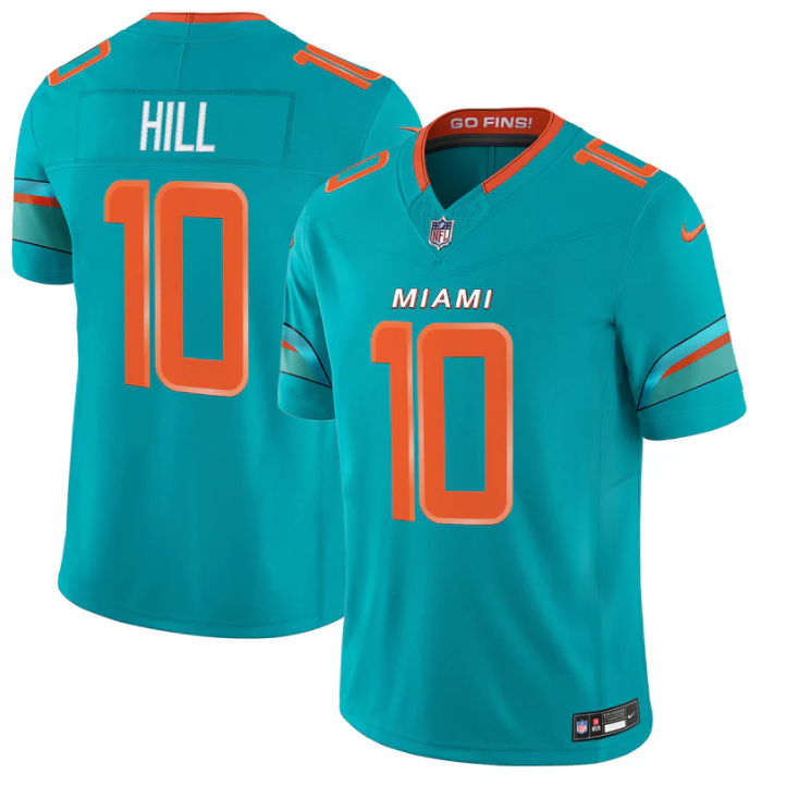 Tyreek Hill Jersey #10 Rivalries 2025 Vapor Limited Stitched