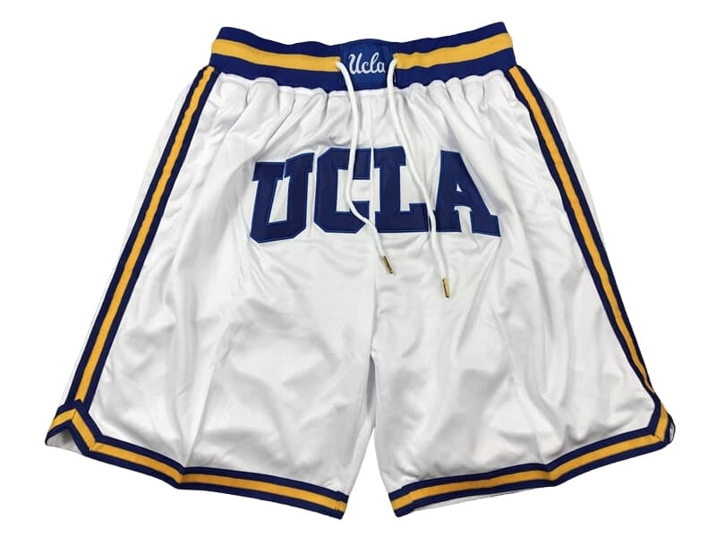 UCLA Bruins Performance Basketball Shorts – White