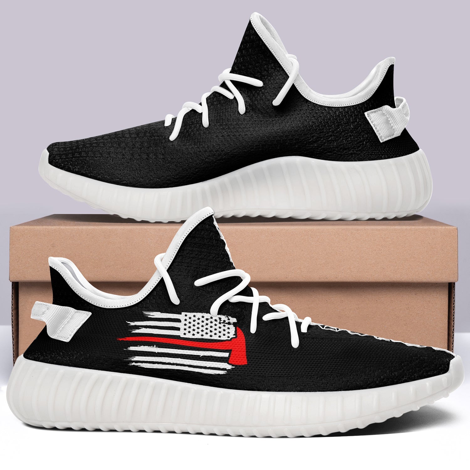 USA Flag 350v Yeezy Sneakers For Men Women Fans