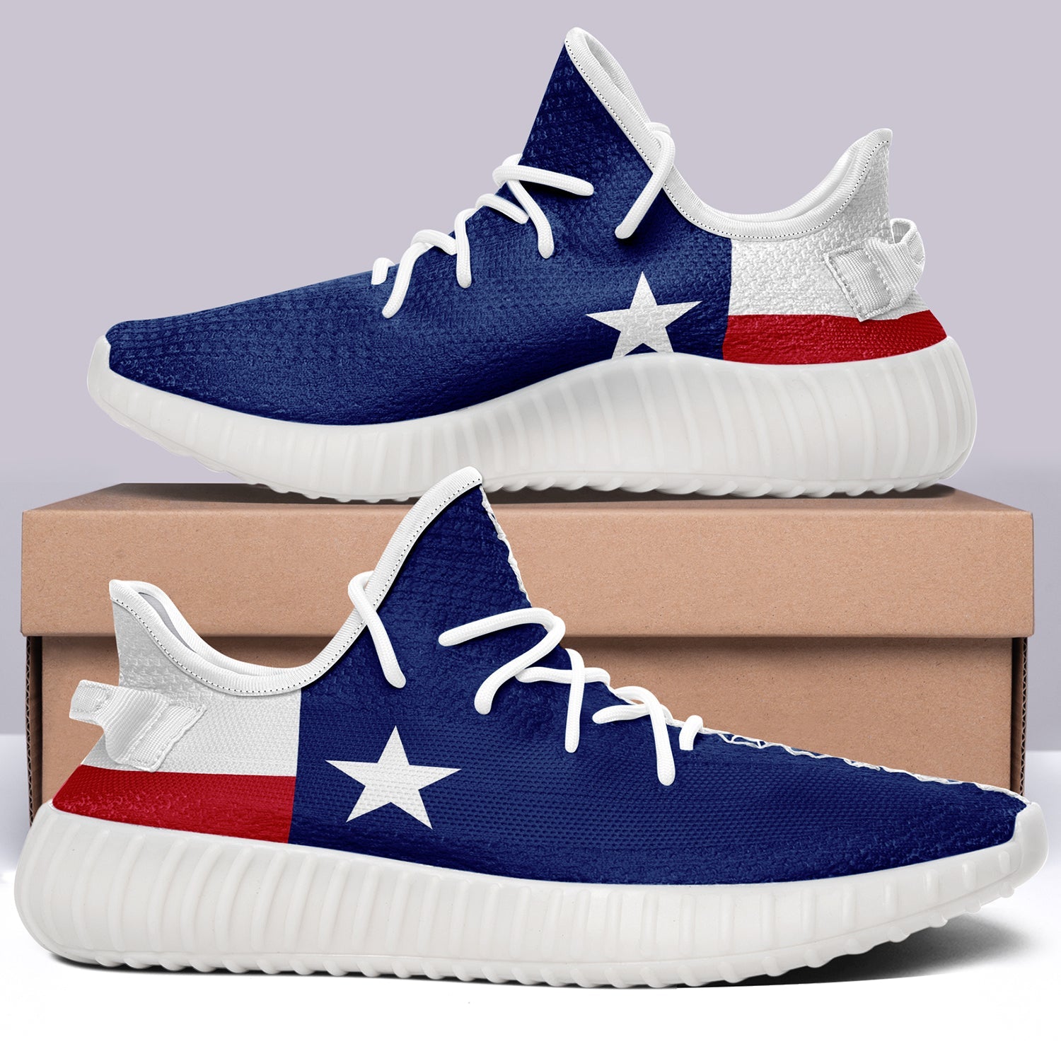 USA Flag 350v Yeezy Sneakers For Men Women Fans