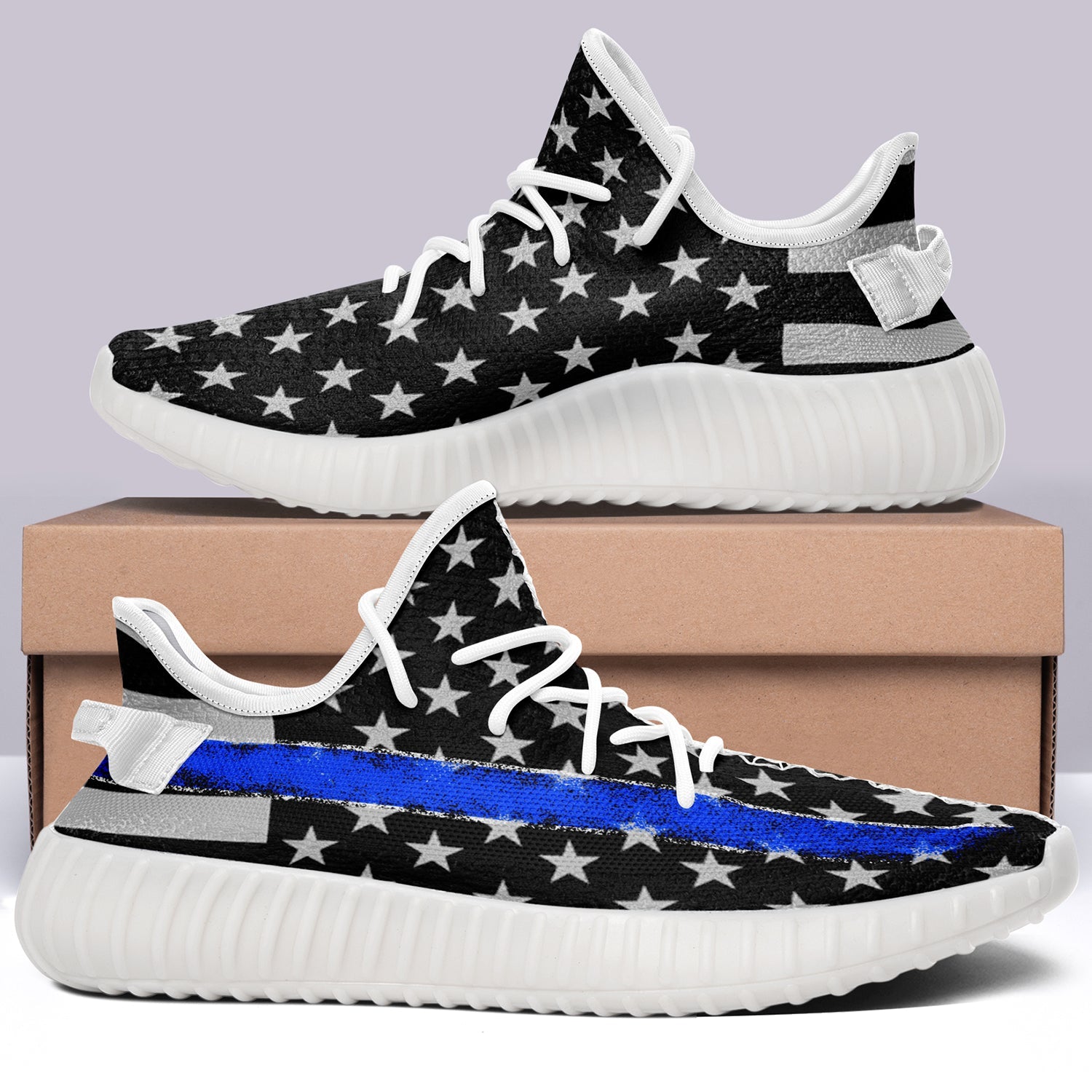 USA Flag 350v Yeezy Sneakers For Men Women Fans