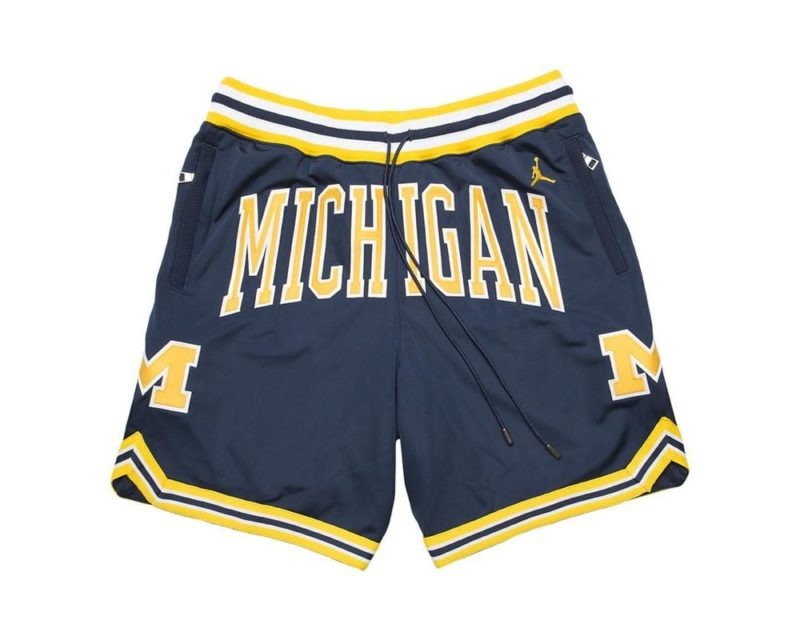 University of Michigan Shorts Navy