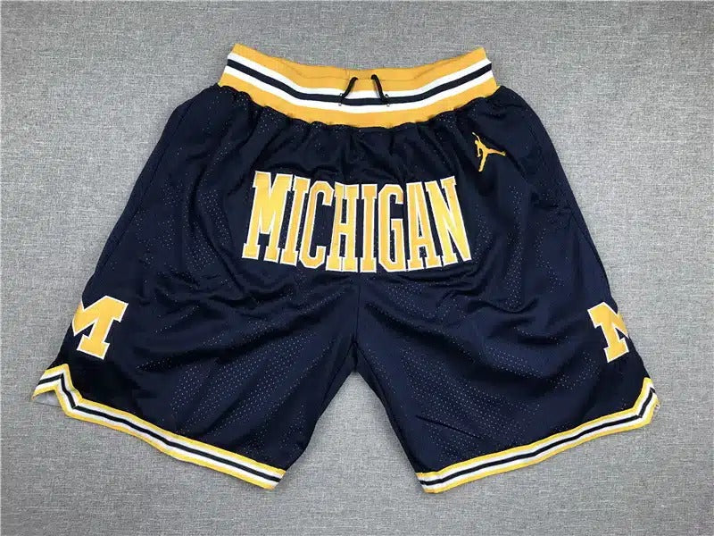 University of Michigan Shorts Navy