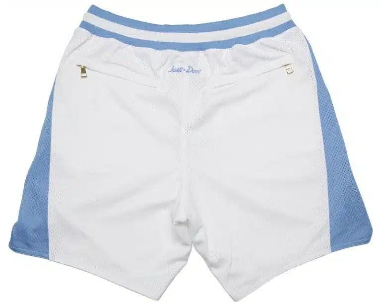 University of North Carolina White Shorts - Basketball Shorts Store
