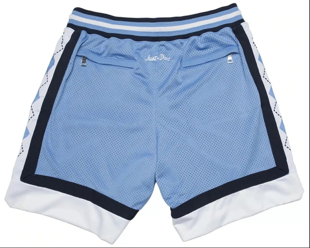 University of North Carolina UNC Blue Shorts - Basketball Shorts Store