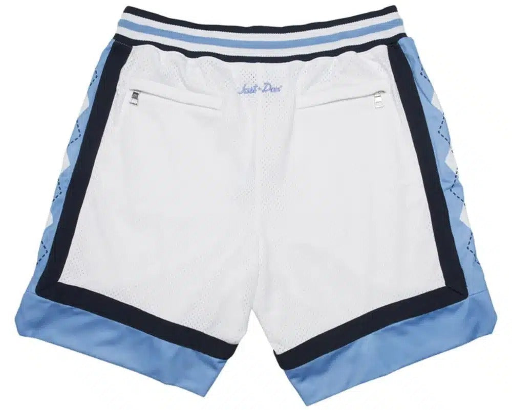 University of North Carolina UNC White Shorts - Basketball Shorts Store