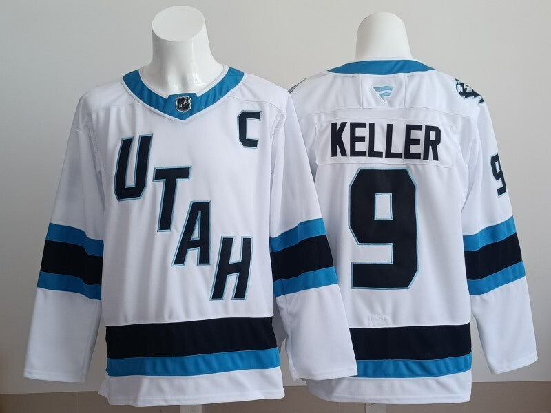 Utah #9 Clayton Keller 2025 Stitched Jersey