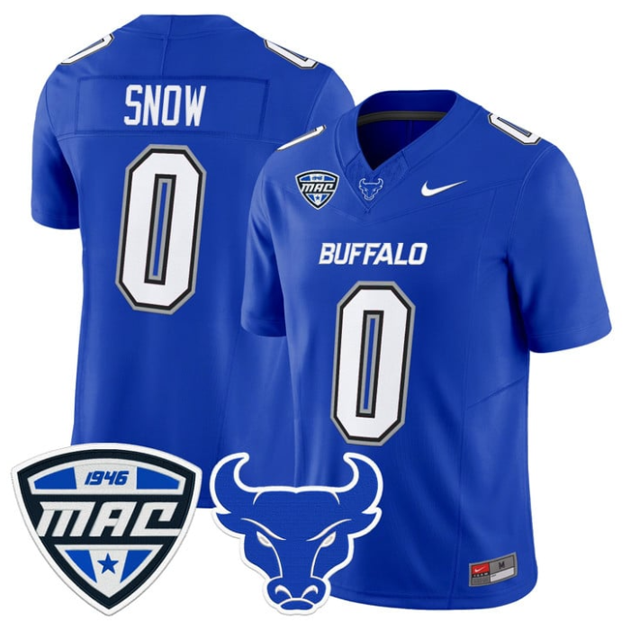 Victor Snow Jersey #0 Vapor Limited 2025 Football Stitched