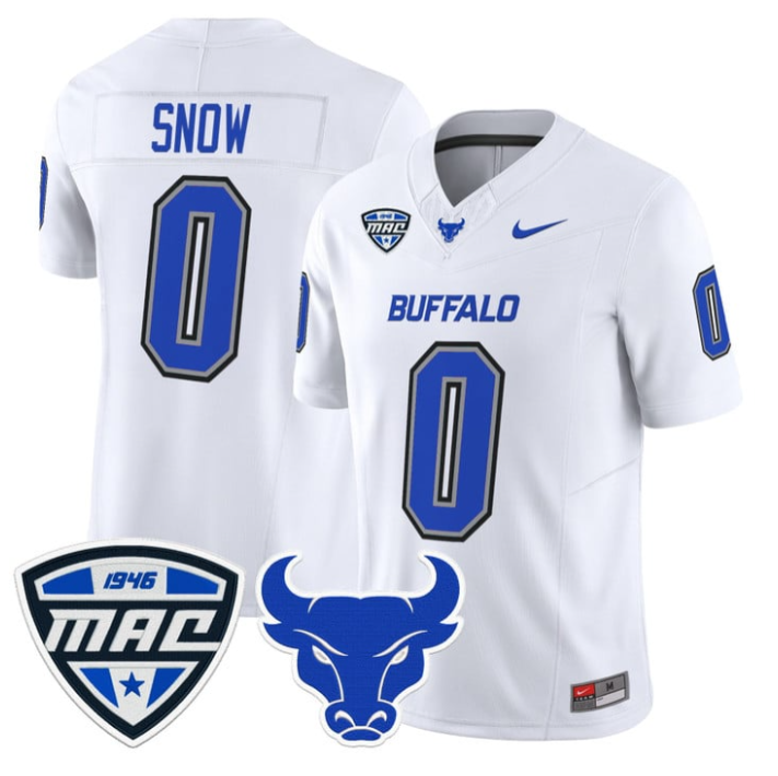 Victor Snow Jersey #0 Vapor Limited 2025 Football Stitched