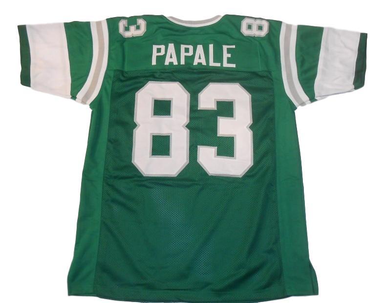 Vince Papale CUSTOM STITCHED Unsigned Football Jersey Green