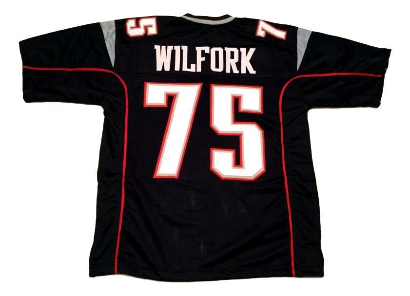 Vince Wilfork CUSTOM STITCHED Unsigned Football Jersey Blue