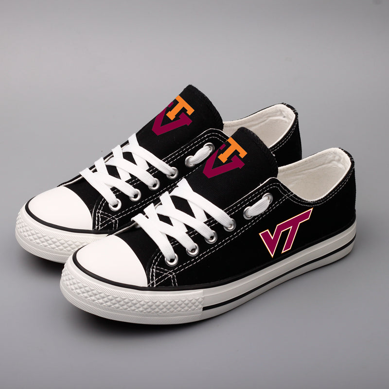 Virginia Tech Hokies Sport Sneakers Shoes For Men Women Fans