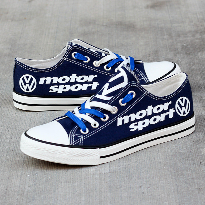 Volkswagen Canvas Sneakers Shoes For Men Women Fans