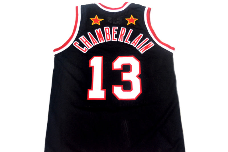 Wilt Chamberlain Jersey #13 Harlem Globetrotters Basketball Black