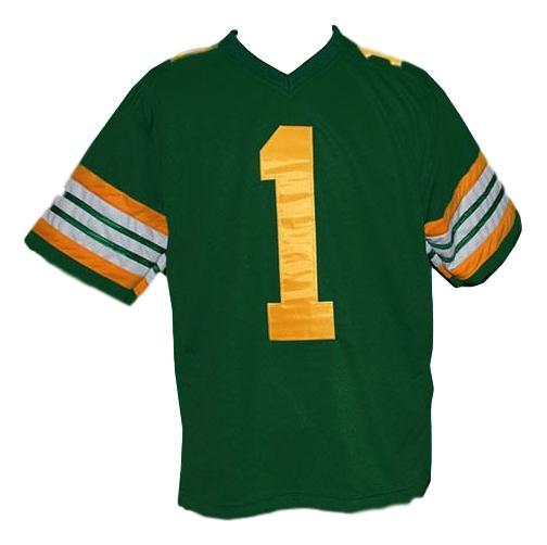 Warren Moon #1 Edmonton Eskimos Football Jersey Green