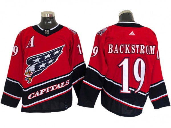 Washington Capitals #19 Nicklas Backstrom Red Alternate Jersey