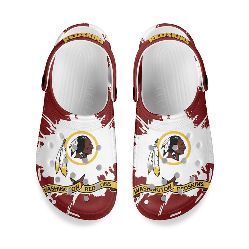 Washington Redskins Crocs Unisex Clogs Clog Shoes