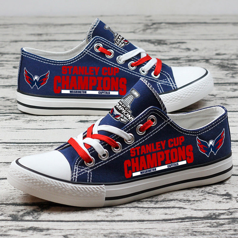 Vancouver Canucks Low Top Canvas Sport Sneakers Shoes For Men Women Fans