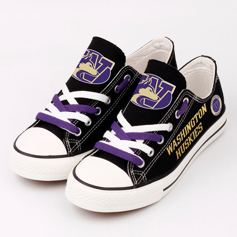 Washington Huskies Sport Sneakers Shoes For Men Women Fans