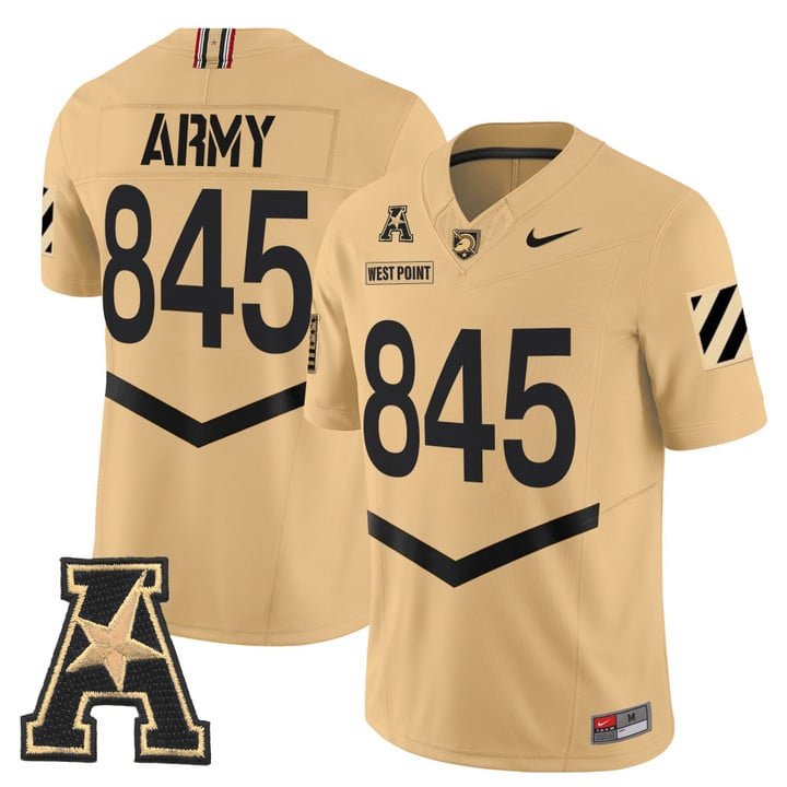 West Point Jersey #845 Army Black Knights 2025 Vapor Stitched
