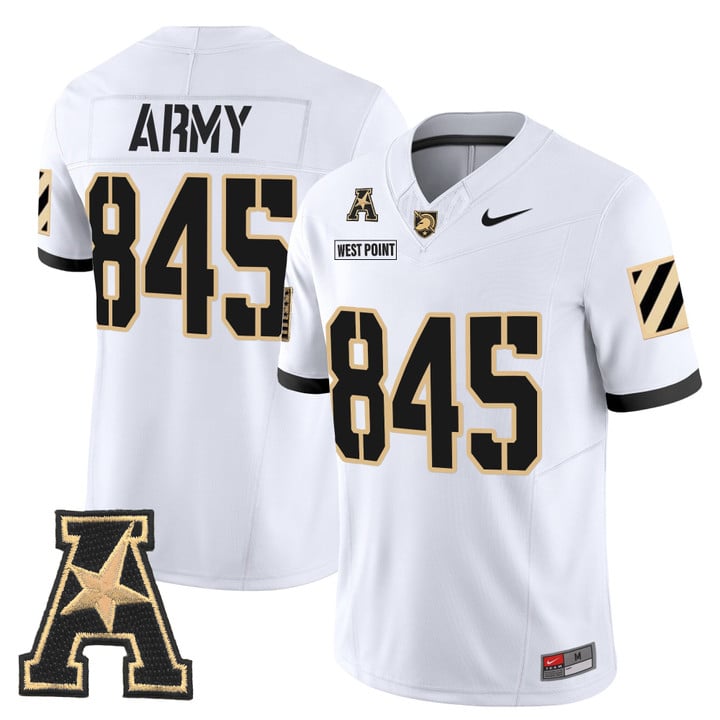 West Point Jersey #845 Army Black Knights 2025 Vapor Stitched