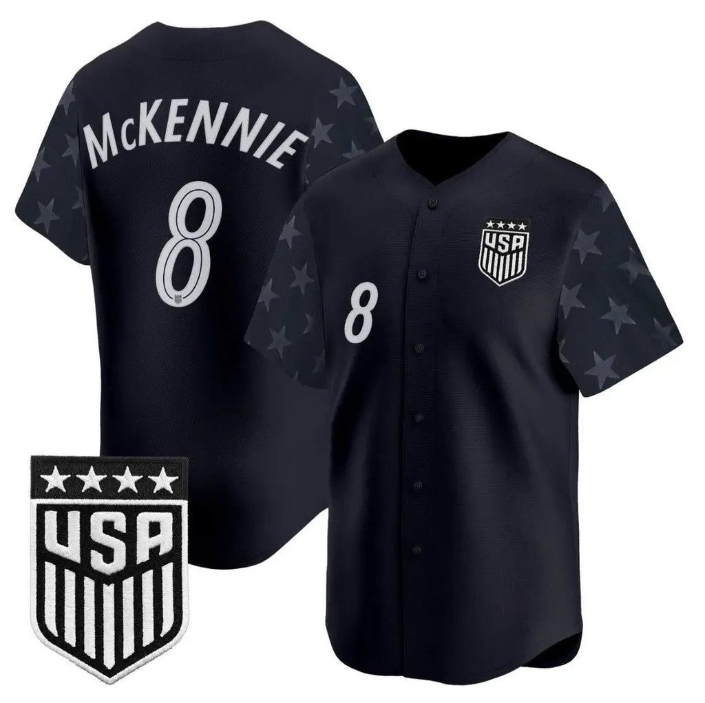 Weston McKennie Jersey #8 USMNT 2026 World Cup Vapor Baseball Stitched