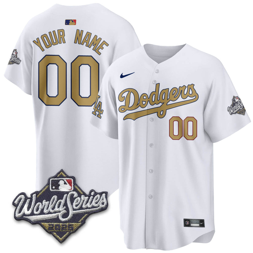 Los Angeles Dodgers 2025 World Series Jersey - All Stitched