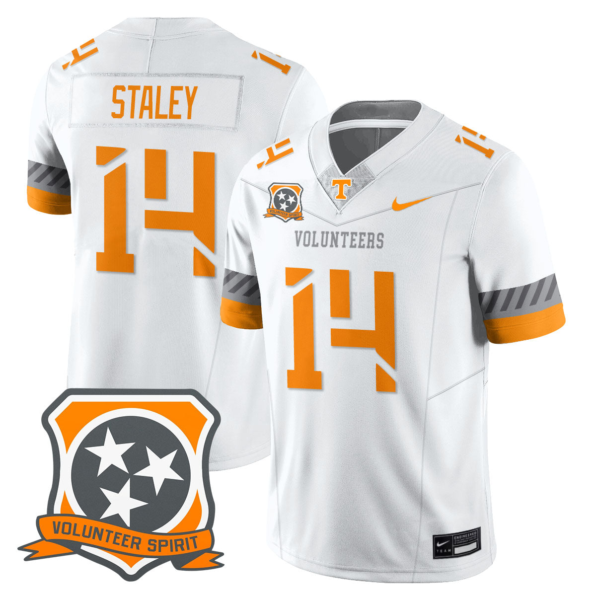 Men Tennessee Volunteers Football 2025 Spirit Limited Jersey - All Stitched