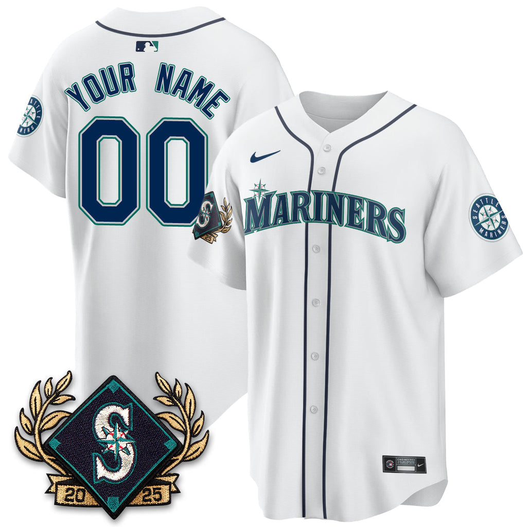 Seattle Mariners 2025 Series Champions Jersey - All Stitched