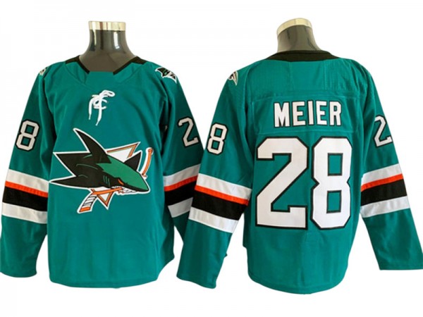 Women San Jose Sharks #8 Joe Pavelski Jersey - Teal