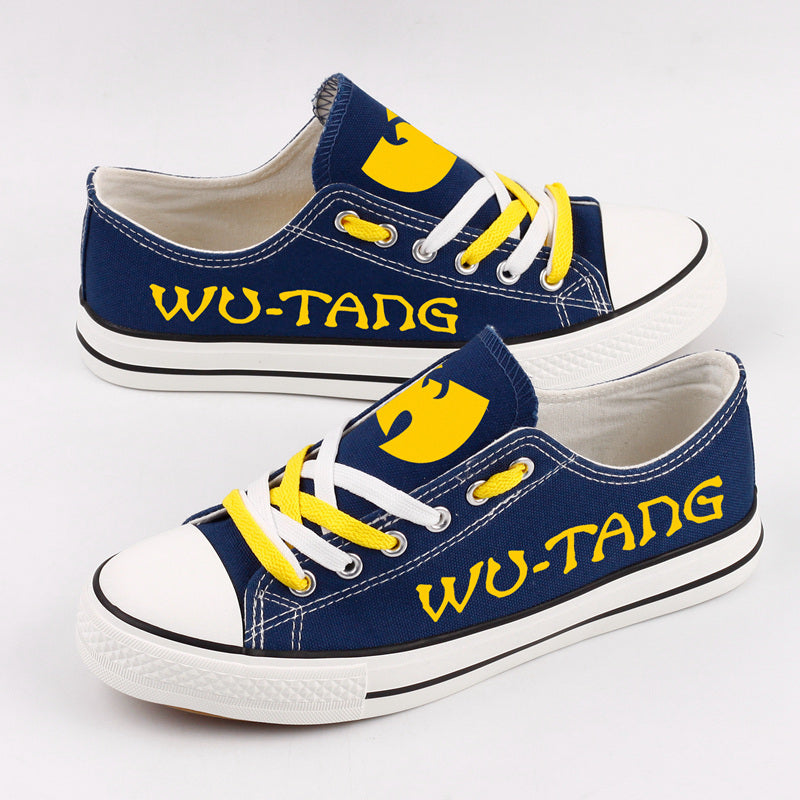 Wu-Tang Clan Low Top Canvas Sport Sneakers Shoes For Men Women Fans