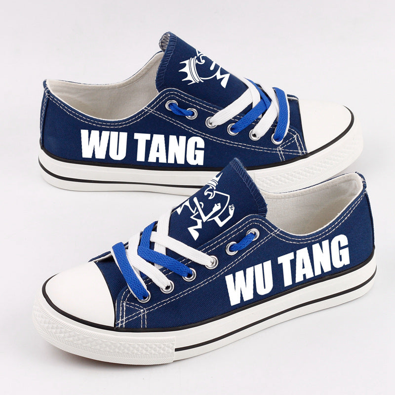 Wu-Tang Clan Low Top Canvas Sport Sneakers Shoes For Men Women Fans
