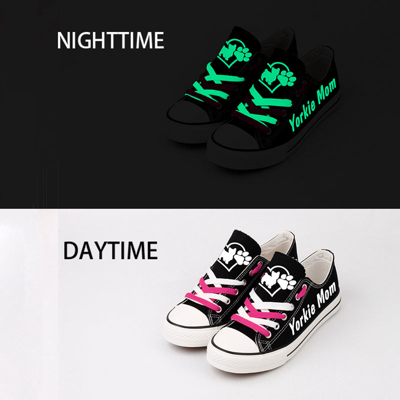 Yorkshire Terrier Canvas Sneakers Shoes For Men Women Fans