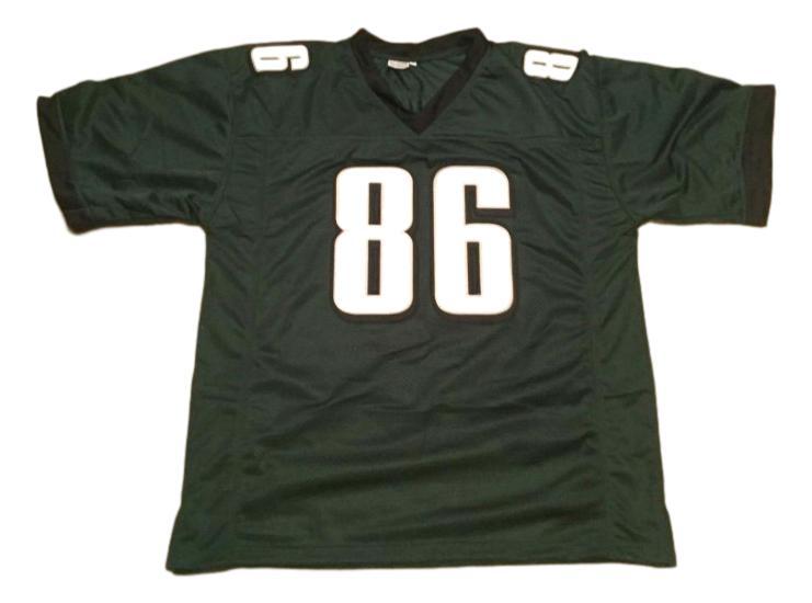 Zach Ertz CUSTOM STITCHED Unsigned Football Jersey Green