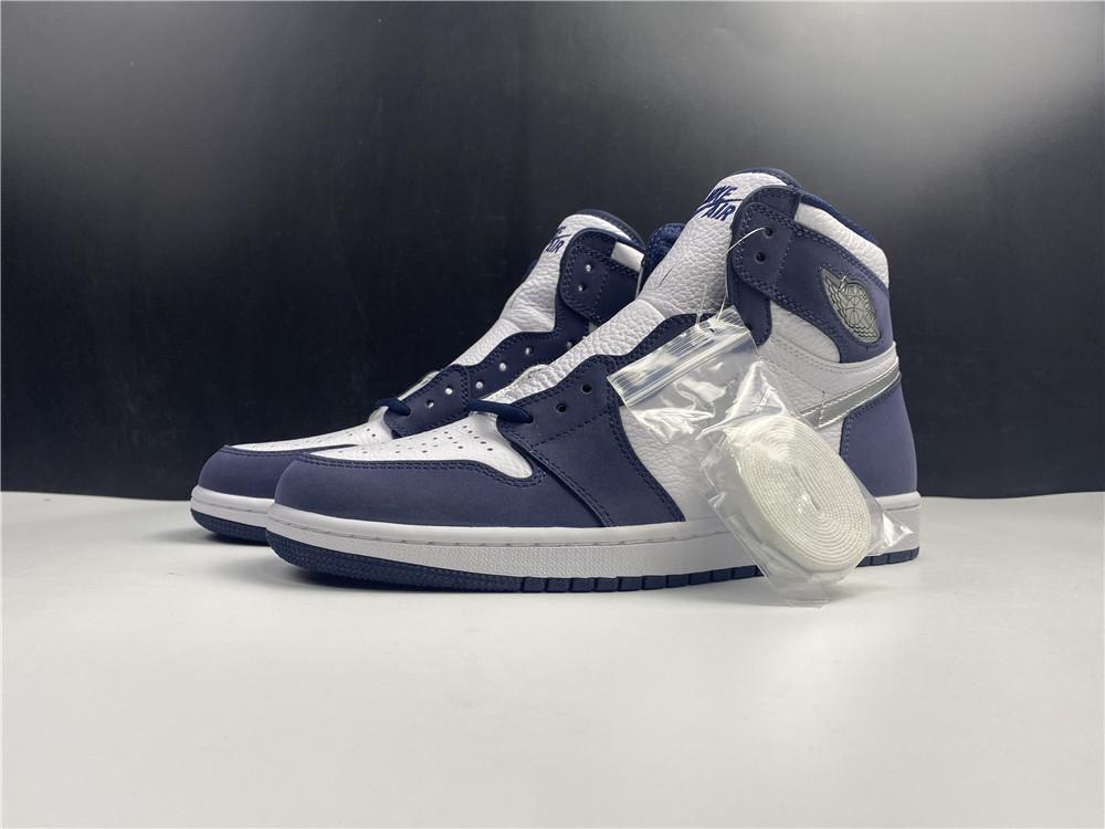 Air Jordan 1 Co.JP White Navy Blue