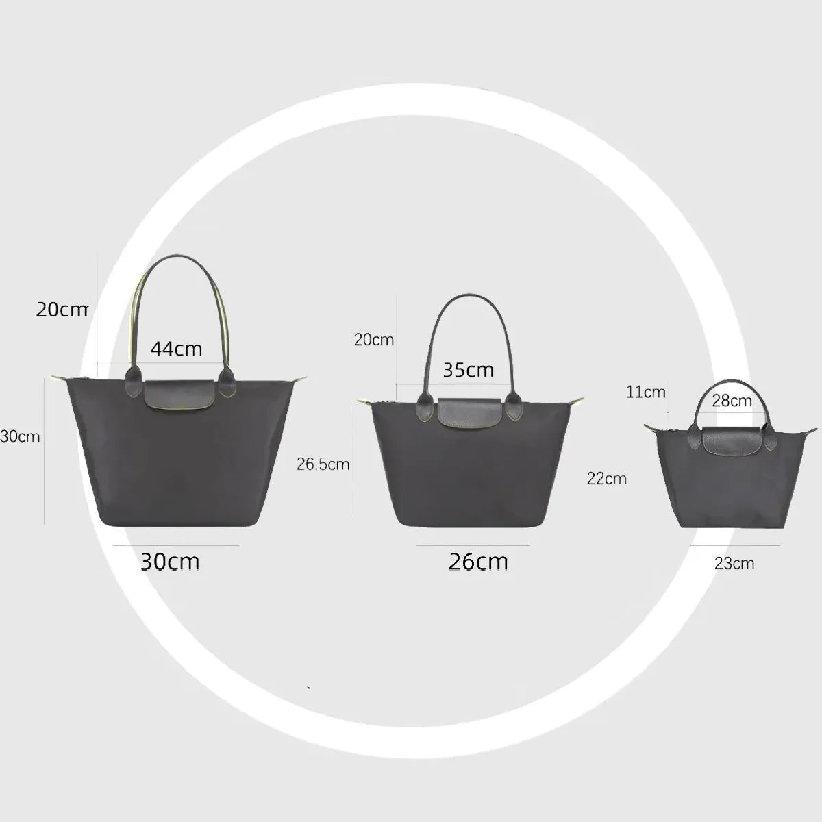 Designer Luxury Shoulder Bags Women’s High-Quality Nylon Tote Handbag