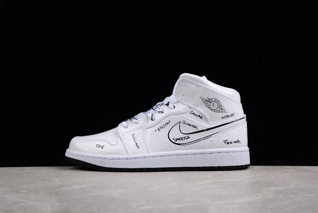 Air Jordan 1 Mid GS Schematic