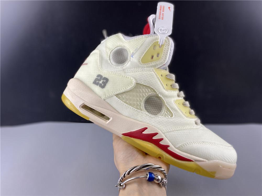 Air Jordan 5 Retro OW Sail