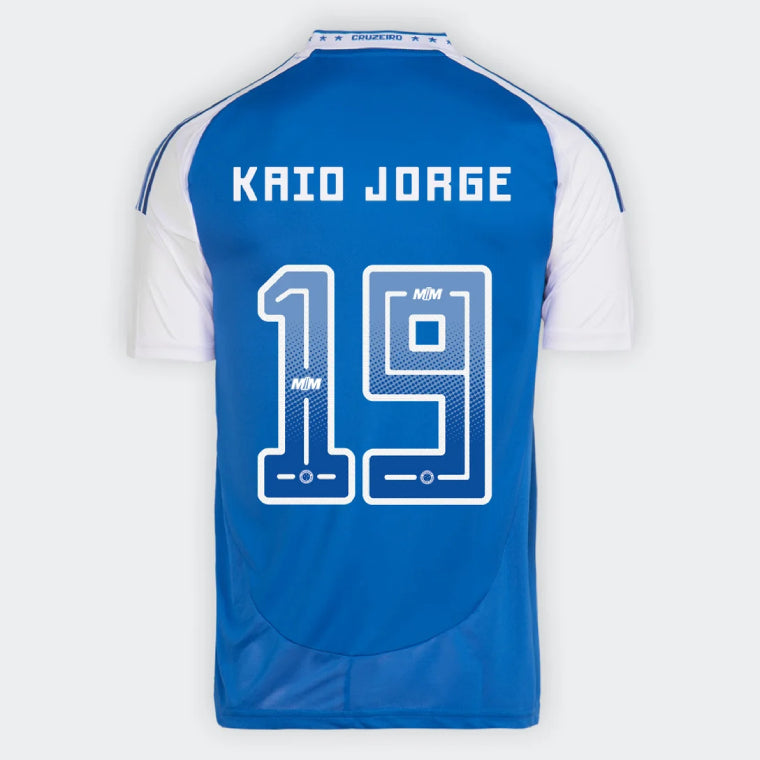Cruzeiro KAIO JORGE 19 Home 2025-26 Jersey – Blue