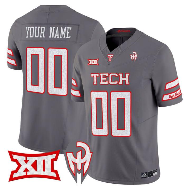 Custom Texas Tech Red Raiders Jersey Too Cold Vapor Limited Stitched