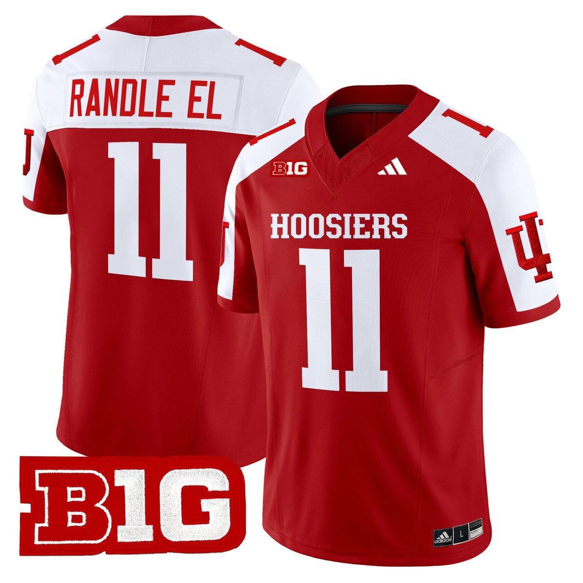 Randle El Jersey #11 Indiana Hoosiers 2025 Limited Stitched Crimson
