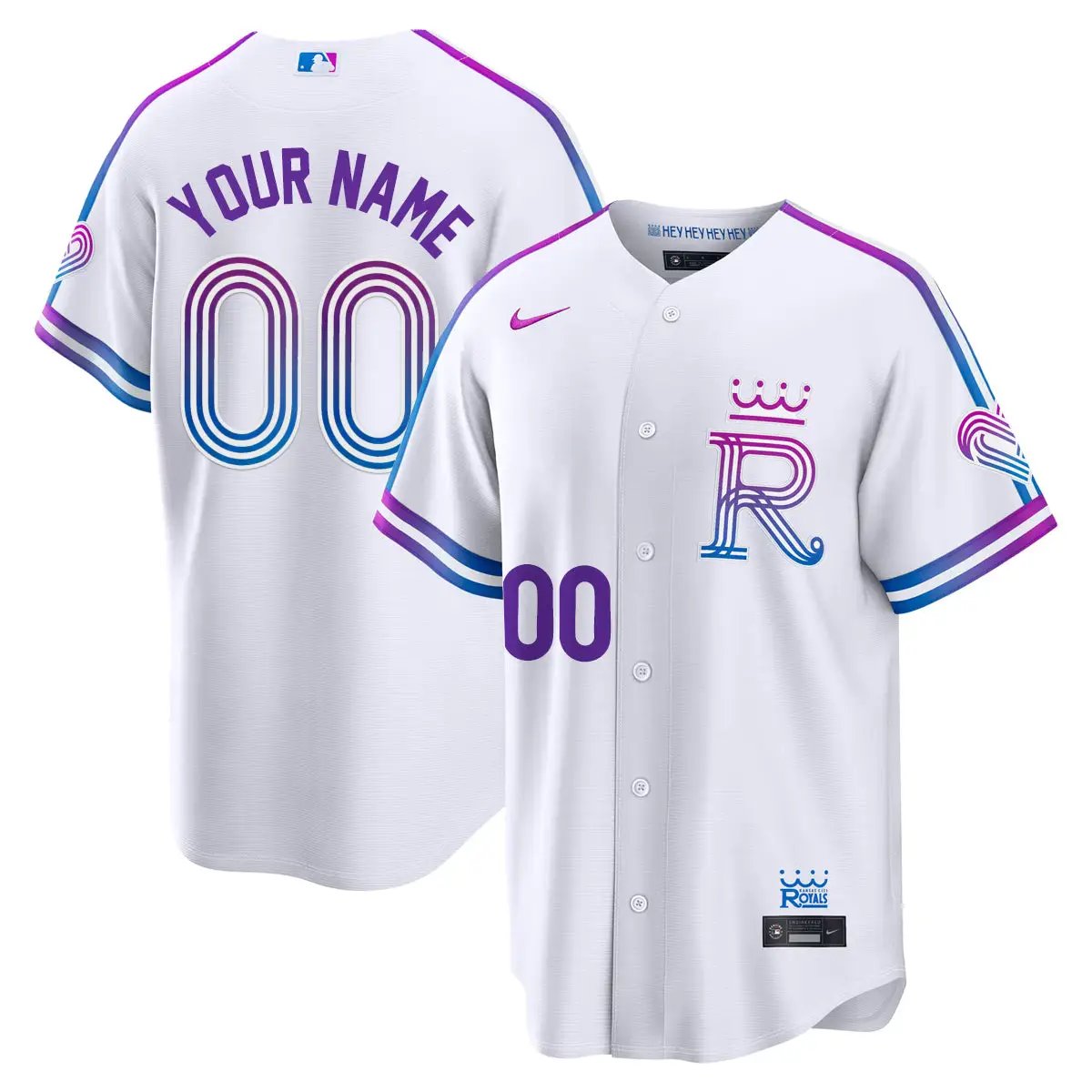 Kansas City Royals 2026 New City Connect Vapor Limited Custom  Jersey - All Stitched