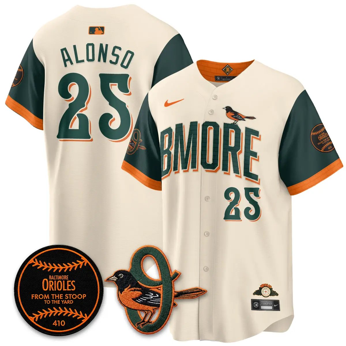 Men Baltimore Orioles 2026 City Connect Vapor Premier Limited Jersey - All Stitched