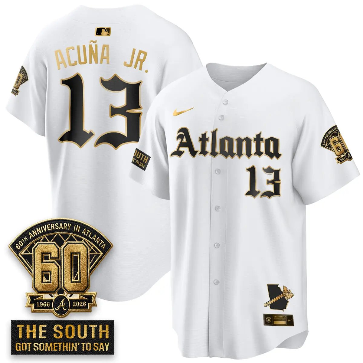 Men Atlanta Braves 2026 Gothic Edition Vapor Limited Jersey - All Stitched V2